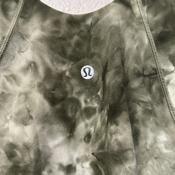 Lululemon Align Tank Top Diamond Dye Olive Green Tank - Picture 8 of 11
